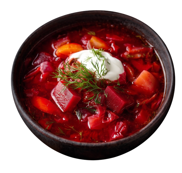 Bowl of borscht
