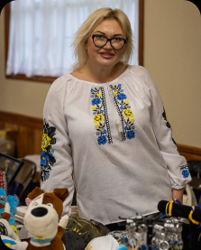 Vendor at the festival