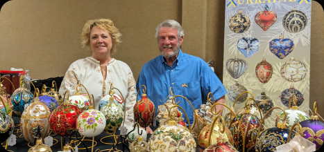 Vendor at the festival